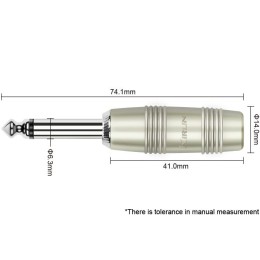 Инструментальный кабель Kirlin IP-201PR 3M/BK