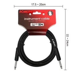 Инструментальный кабель Kirlin IPCH-241 10M/BK