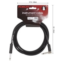 Инструментальный кабель Kirlin IPCH-242 3M/BK