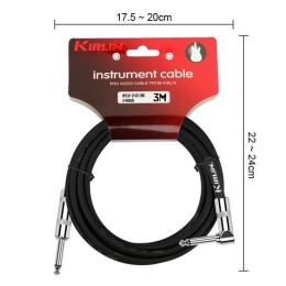 Инструментальный кабель Kirlin IPCV-242 3M/BK