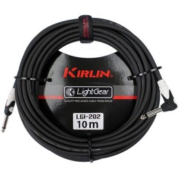 Инструментальный кабель Kirlin LGI-202 10M/BK