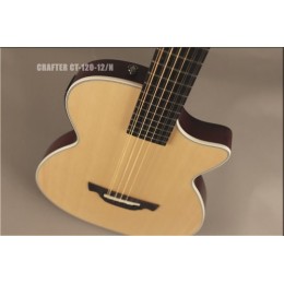 Полуакустическая гитара 12-струнная Crafter CT-120-12/EQ N