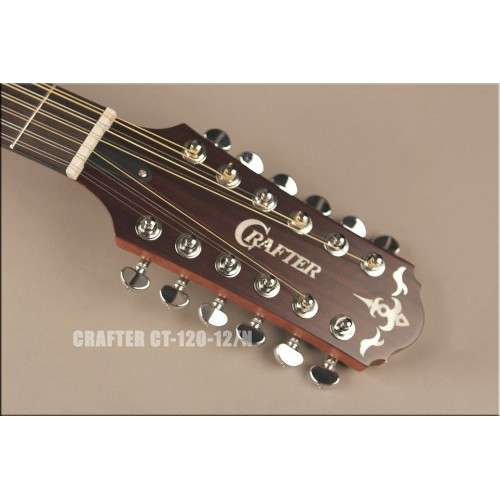 Полуакустическая гитара 12-струнная Crafter CT-120-12/EQ N