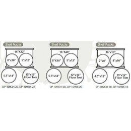 Ударная установка Peace Prodigy Series DP-109 Red