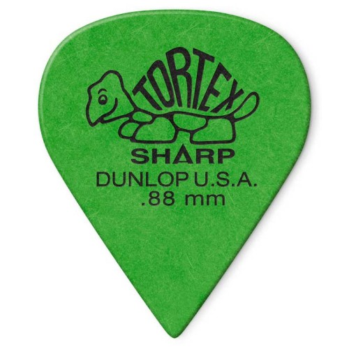 Медиатор Dunlop 412-088 Tortex Sharp Pick 0.88 мм
