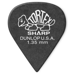 Медиатор Dunlop 412-135 Tortex Sharp Pick 1.35 мм
