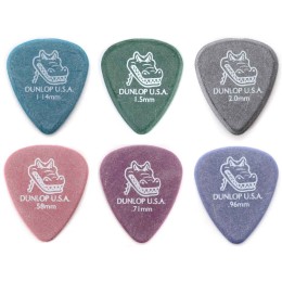 Медиаторы набор Dunlop Gator Grip 6 шт