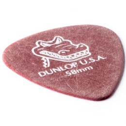 Медиатор Dunlop 417-058 Gator Grip Pick 0.58 мм