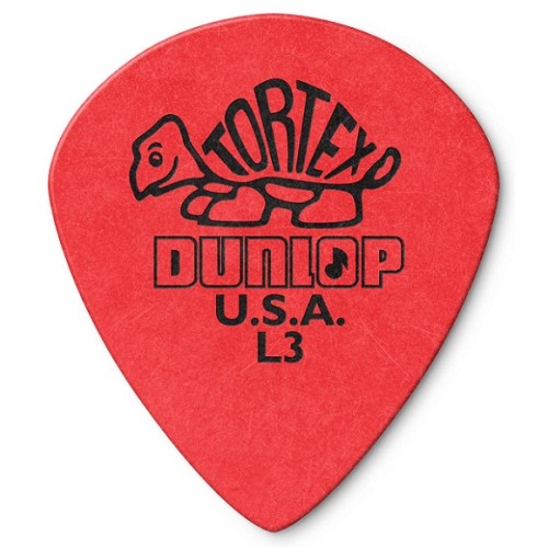 Медиатор Dunlop 472-L3 Tortex Jazz III Pick 0.50 мм