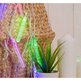 Новогодняя гирлянда Luazon Метраж Сосульки с пузырьками Led-20 (5 м, мульти) 185515