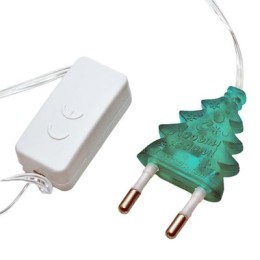 Новогодняя гирлянда Luazon Метраж Сосульки с пузырьками Led-20 (5 м, мульти) 185515