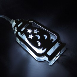 Новогодняя гирлянда Luazon Фонарик (6 см, 5 м, белый) 2388700