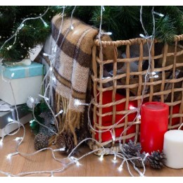 Новогодняя гирлянда Luazon Нить (5 м, белый) 3556756