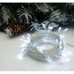 Новогодняя гирлянда Luazon Нить (5 м, белый) 3556756