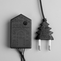 Новогодняя гирлянда Luazon Нить 50 LED (5 м, белый) 3556764