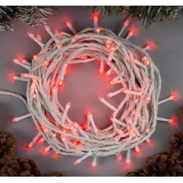 Новогодняя гирлянда Luazon Нить (10 м, красный) 3556802