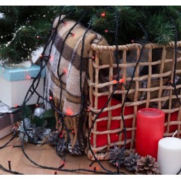 Новогодняя гирлянда Luazon Нить (20 м, красный) 3556818