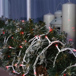 Новогодняя гирлянда Luazon Нить 100 LED (10 м, красный) 3584141