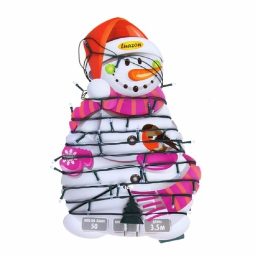 Новогодняя гирлянда Luazon Метраж Led-50 (3,5 м, белый) 670993