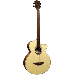 Электроакустическая бас-гитара LAG T177BCE