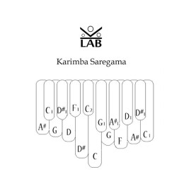 Калимба Kalimba LAB KL-A-K17BS-R Saregama 17 нот