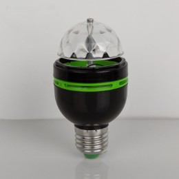 Диско-шар/лампа Luazon Хрустальный шар черный 5,5 см 4445767