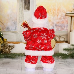 Санта с гитарой Русская мелодия 25 см