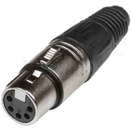 Разъем на кабель XLR female 5Р Soundking CA121
