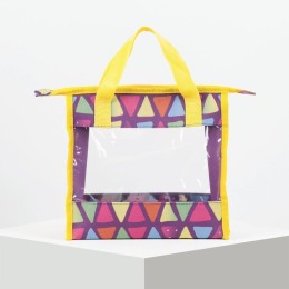 Сумка для перкуссии Треугольники цветные 20 x 7 x 20 см