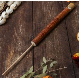 Свисток из бамбука темный 23 см