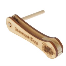 Трещотка Кедр 15,5 x 10,5 x 3,5 см