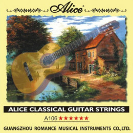 Струны нейлоновые Alice A106 Classic Silver