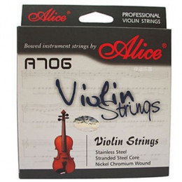 Струны для скрипки Alice A706 Violin Strings