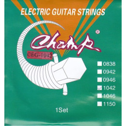 Струны для электрогитары Champ CEG-1042 Nickel 10-42