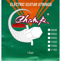Струны для электрогитары Champ CEG-838 Nickel 08-38