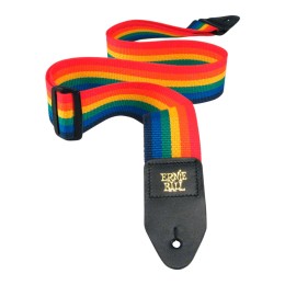 Ремень для гитары Ernie Ball Rainbow Polypro Strap P04044