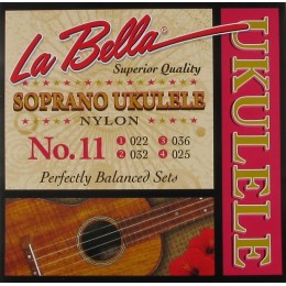 Струны для укулеле сопрано La Bella Soprano Ukulele No.11