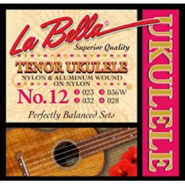 Струны для укулеле тенор La Bella Tenor Ukulele No.12