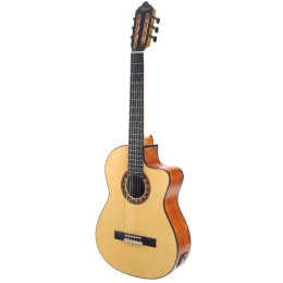 Электроклассическая гитара Valencia VC314CE ASB