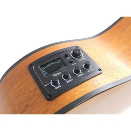 Электроклассическая гитара Valencia VC314CE ASB
