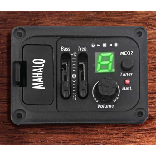 Mahalo MEQ2 On-board Preamp with Tuner